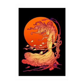 October Wind Poster print