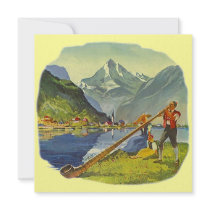 OCTOBERFEST Alps ALPHORN ANNOUNCE PARTY INVITES