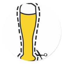 octoberfest cutout wheat beer bavaria stickers