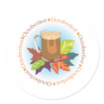 octoberfest design stickers