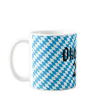 Octoberfest of 2011 cup Weis/blue Coffee Mug