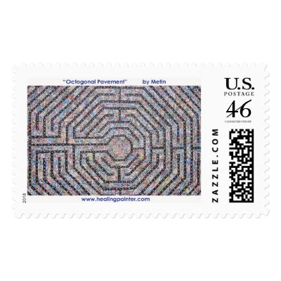 Octogonal Pavement by Metin Postage Stamp by metinb