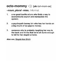 octomom_wht t-shirts