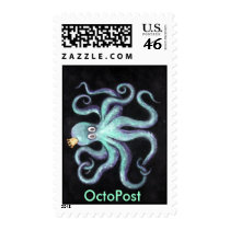 Octopost Stamps - Albert