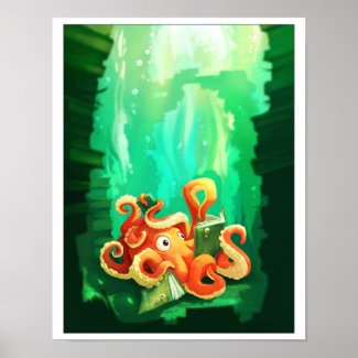 Octopus and His Books
