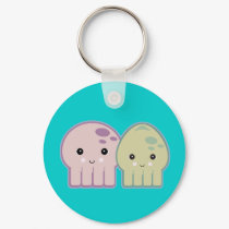 octopus and squid pals keychains by doonidesigns octopus and squid pals keychains