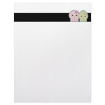 octopus and squid pals personalized letterhead