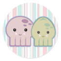 octopus and squid pals stickers by doonidesigns octopus and squid pals stickers