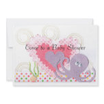 Octopus Baby Shower Invitation