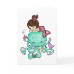 Octopus Babysitter Card