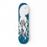 Octopus (Blue) Skateboard Deck