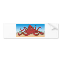 Octopus bumper stickers by graphxpro Octopus bumper stickers