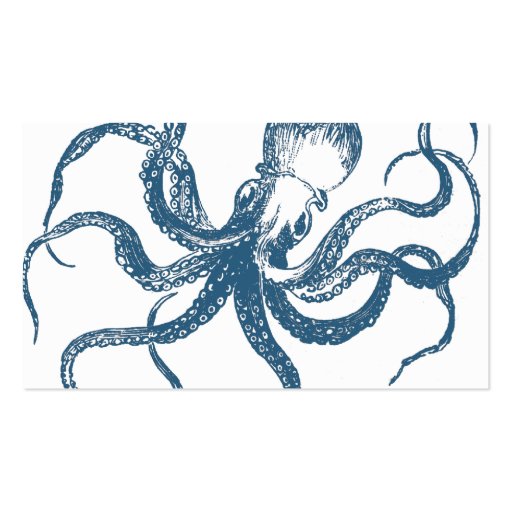 Octopus Business Card (back side)
