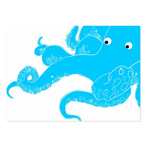 Octopus Business Card Templates (front side)
