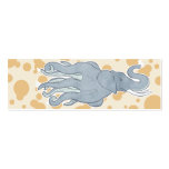 Octopus Elephant Bookmark Business Card