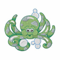 Octopus embroidered shirts by ZazzleEmbroidery Octopus embroidered shirts