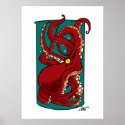 Octopus In a Jar posters