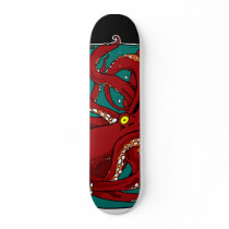 Octopus In a Jar skateboards by LuvataciousSkull Octopus In a Jar skateboards