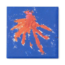 octopus in deep dark water-magnet by missbailey octopus in deep dark water-magnet