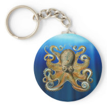 Octopus Keychain