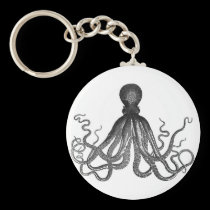 Octopus Keychain