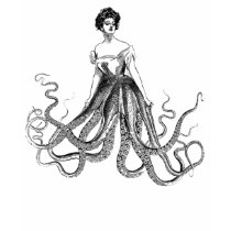 Octopus Lady Shirt by clockwork_labs Octopus Lady Shirt