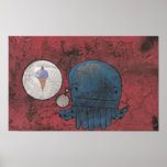 octopus like ice cream posters