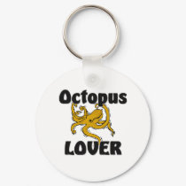 Octopus Lover keychains by AnimalShirts Octopus Lover keychains