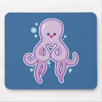 Octopus Loves You Mousepad