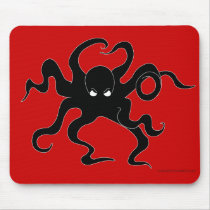 Octopus mousepads by epicpirates Octopus mousepads
