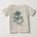 Octopus Organic - Calavera Surf Co. Kids t-shirts by ceez1964 Octopus Organic - Calavera Surf Co. Kids t-shirts