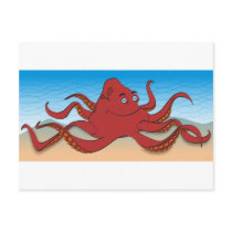 Octopus postcards by graphxpro Octopus postcards