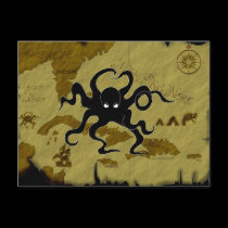Octopus postcards