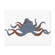Octopus postcards by graphxpro Octopus postcards
