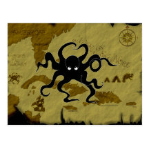 Octopus Postcard