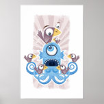 Octopus Poster posters