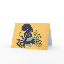 Octopus Queen Cards