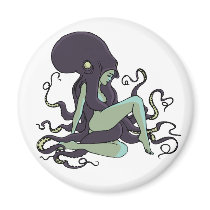 Octopus Queen magnets by nassosvakalis Octopus Queen magnets