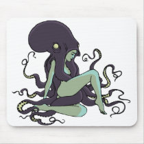 Octopus Queen Mouse Mats