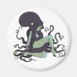 Octopus Queen Refrigerator Magnet