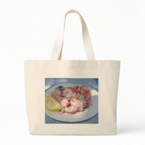 Octopus Salad With A Slice Of Lemon bags
