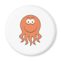 Octopus Smiley Face magnets