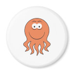 Octopus Smiley Face magnets
