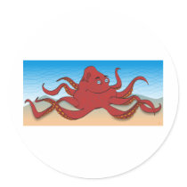 Octopus stickers by graphxpro Octopus stickers