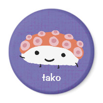 Octopus Sushi (tako) Magnet