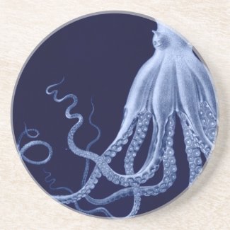 Octopus Tentacles Triptych Coaster