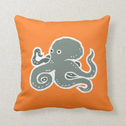 Octopus Throw Pillows
