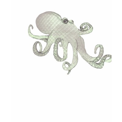 octopus tee shirt by mguidr2