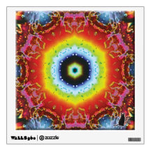“Oculus” Kaleidoscope “PixPane(TM)” Wall Decal
