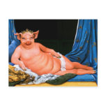 OdalesquePig Postcard